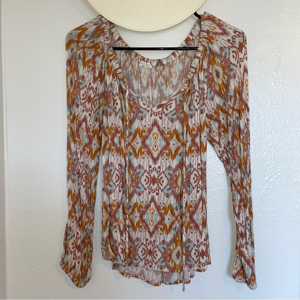 Vici long sleeve boho blouse